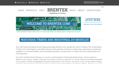 Desktop Screenshot of brentek.com